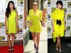 Rochiile galben neon