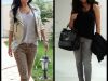 Inna si Andra poarta pantaloni identici. Cui ii sta mai bine?
