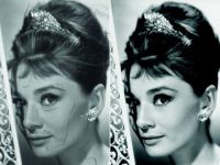 Legenda lui Audrey Hepburn murdarita de photoshop
