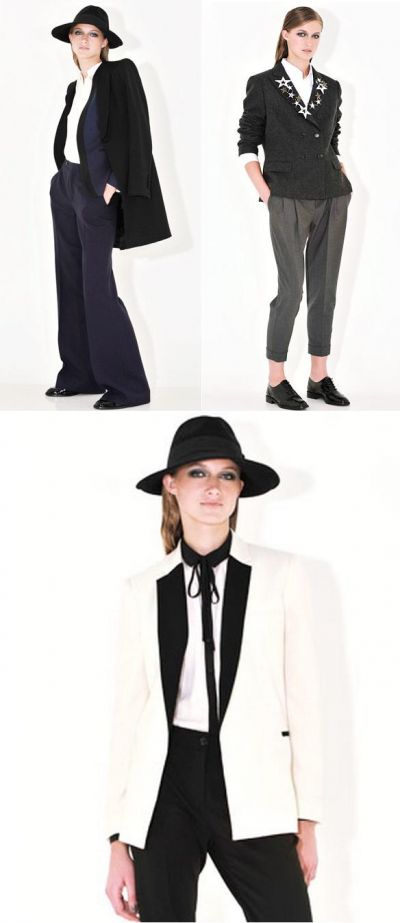 Vrei o tinuta comoda si seducatoare in acelasi timp? Inspira-te din moda masculina ! FOTO