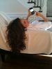 Thalia intr-un moment de relaxare