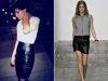 Fusta de piele - cel mai interesant obiect vestimentar al toamnei - GALERIE FOTO