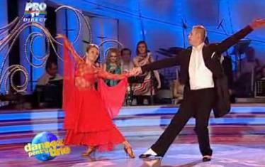 Vezi cum au valsat Mircea Solcanu si Roxana Voina la "Dansez pentru tine" - VIDEO