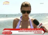 Ramona Gabor, la un pas de anorexie din motive de stres sentimental - VIDEO