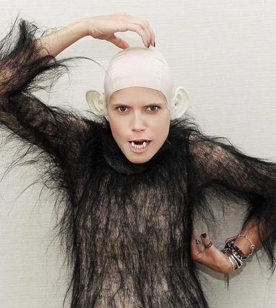 Incredibila transformare a lui Heidi Klum in maimuta - FOTO