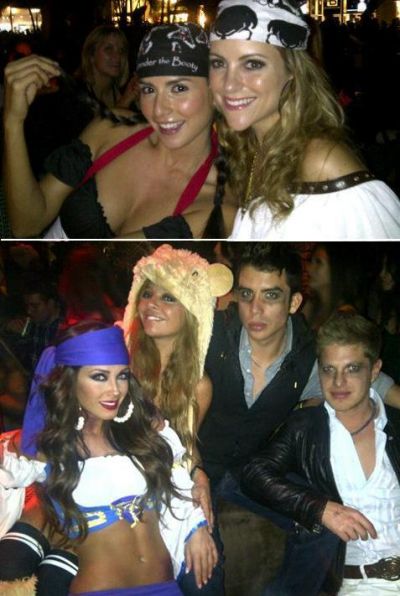 Anahi si Carmen Villalobos, cele mai sexy costume de Halloween 2011- FOTO