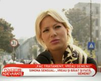 Simona Sensual: "Vreau sa fiu mama si fac tratamente de fertilitate in acest sens!" - VIDEO