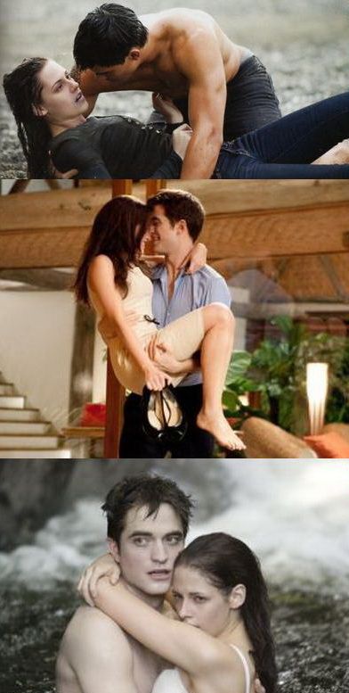 Vezi cele mai romantice imagini din "Twilight" - FOTO