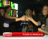 Cum isi aniverseaza modelele ziua de nastere in club - VIDEO