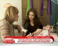 Cristina Spatar va avea o fetita - VIDEO