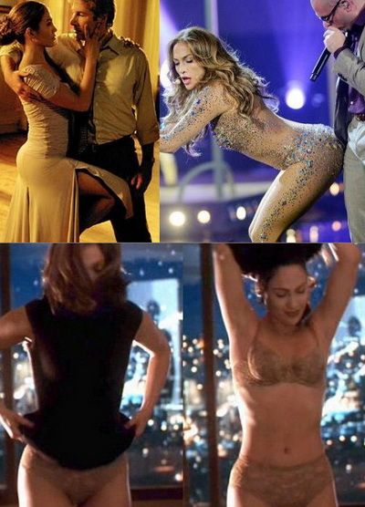 Cele mai sexy zece momente cu Jennifer Lopez in filme