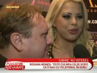 Radu Groza: "Roxana a dovedit ca nu o intereseaza partea financiara!" - VIDEO