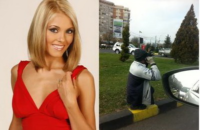 Andreea Ibacka, socata de comportamentul unui cersetor 