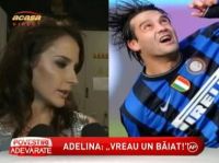 Adelina Chivu vrea sa aiba un baietel, dar sotul ei nu prea e de-acord - VIDEO