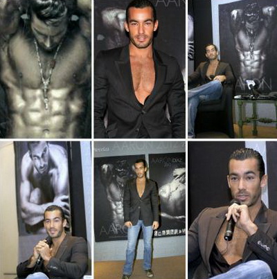 Aaron Diaz a lansat un calendar sexy  pentru 2012 – GALERIE FOTO