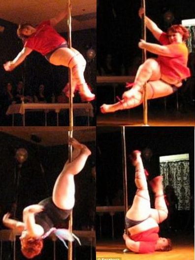 Are peste 110 kilograme si danseza la bara  – Sexy sau penibil? – FOTO &VIDEO