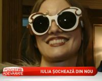 Iulia Albu promoveaza un stil vestimentar aparte - VIDEO