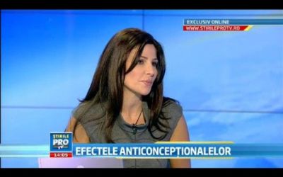 (P)Oana Cuzino si dr. Gabriela Cotarcea, despre miturile legate de administrarea contraceptivelor