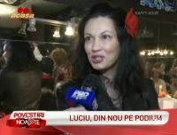 Nicoleta Luciu a slabit spectaculos si a avut deja prima ei defilare pe podium - VIDEO