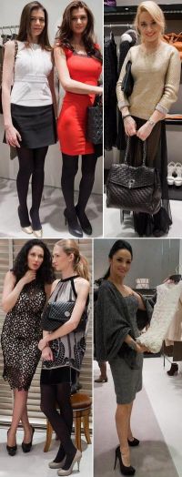 Andreea Marin, Nicoleta Luciu, Laura Cosoi, Monica si Ramona Gabor - Iti place cum s-au imbracat la inaugurarea unui magazin? FOTO