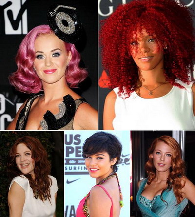 TOP 5 celebritati cu importante schimbari de look in 2011 - GALERIE FOTO