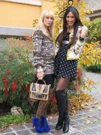 Invata sa fii cool de la doua fashioniste care adora sa se joace cu trendurile - GALERIE FOTO
