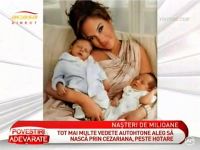 Mamicile celebre cheltuiesc sume exorbitante pentru a naste in clinici de lux - VIDEO