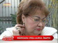 Marioara Zavoranu vrea inapoi bijuteriile pe care comunistii i le-ar fi confiscat sotului ei - VIDEO