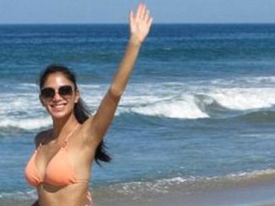 Nicole Scherzinger ne trimite "vederi" sexy cu ea insasi, din Mexic