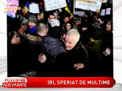  Irinel Columbeanu a fost in centrul Capitalei. A vrut sa vada cu ochii lui ce se intampla - VIDEO