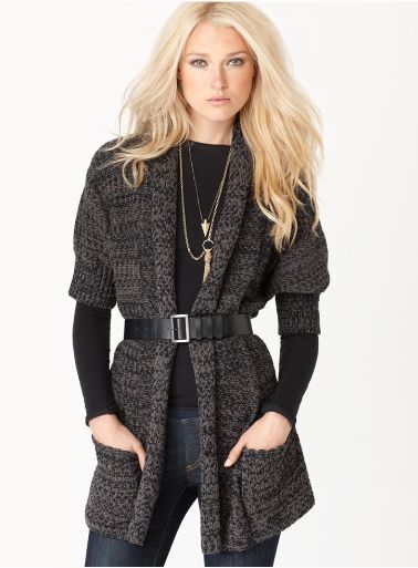 Cum porti un cardigan cu stil - GALERIE FOTO