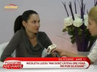 Nicoleta Luciu: "O sa am un kilogram in plus, dar de sani!" - VIDEO