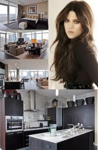 Vezi cum arata  apartamentul in care sta Khloe Kardashian  - FOTO