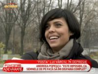 Andreea Popescu traieste o drama dupa operatia de reconstructie a fetei - VIDEO
