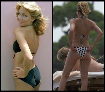 Vedeta al carei corp nu s-a schimbat in ultimii 30 de ani - Heather Locklear arata ca o pustoaica la 50 de ani