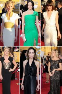 SAG Awards 2012  - Etalare de rochii spectaculoase – GALERIE FOTO