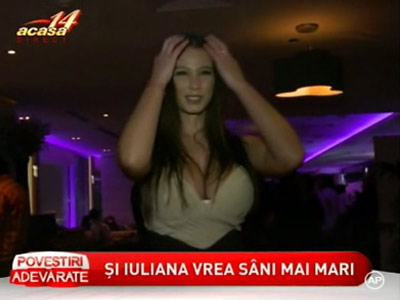 Iuliana Luciu vrea sa-si faca operatie de mariere a bustului -  Crezi ca are nevoie? - VIDEO