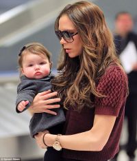 Poza zilei: Harper Seven Beckham, cea mai tanara fashionista in viata - GALERIE FOTO