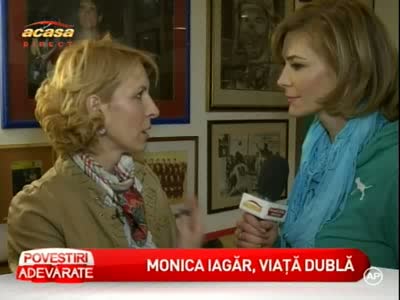 Monica Iagar vorbeste despre viata dubla pe care o duce - VIDEO