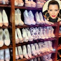 Pana unde merge obsesia pentru pantofi a lui Kim Kardashian - FOTO