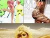 Vedete hollywoodiene dezbracate de haine si imbracate in vopsea! - GALERIE FOTO