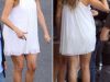 J Lo si-a aratat din nou picioarele perfecte la "American Idol" intr-o rochie de adolescenta