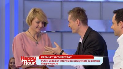 Nu incerca asta acasa, niciodata! Ce a facut Cristian Gog cu un cui la Happy Hour a socat o tara intreaga: VIDEO