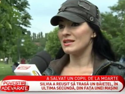 Silvia, din trupa “D la Vegas” a salvat de la moarte un copil - VIDEO