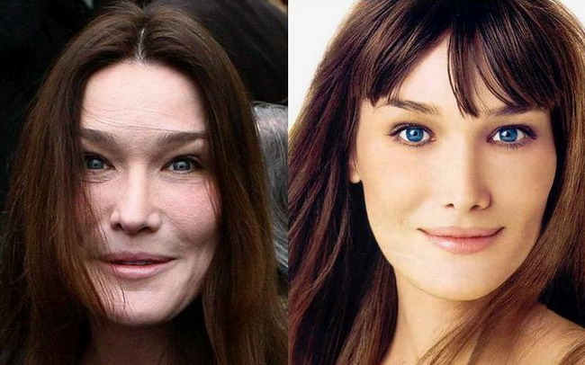 Iti vine sa crezi ca asa de rau arata Carla Bruni? FOTO!