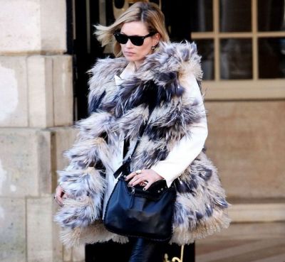 Kate Moss: moda in stare pura, cum n-a vazut Parisul FOTO