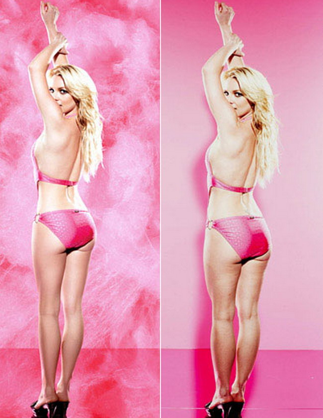 Britney refuza sa mai fie â€œphotoshopataâ€! Uite cum arata in realitate! FOTO!