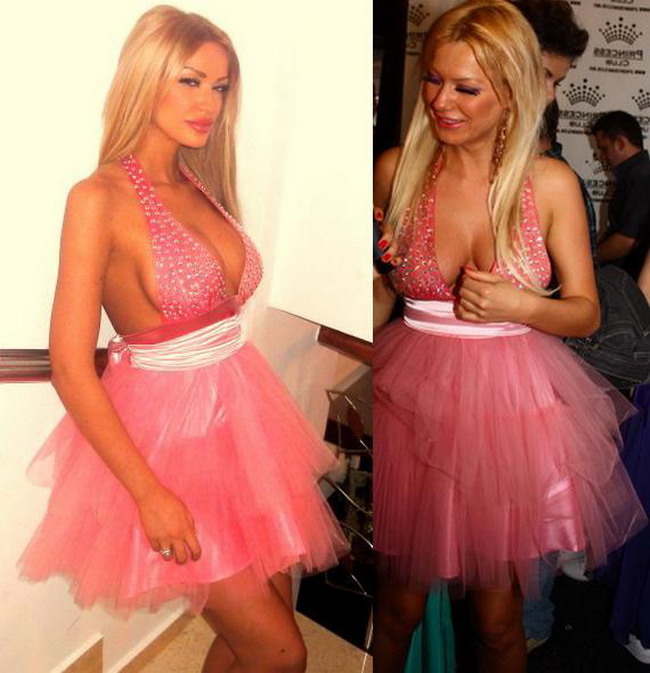 Ti se pare ca vezi dublu? Stai linistita: Bianca si Simona chiar poarta aceeasi rochie! FOTO!