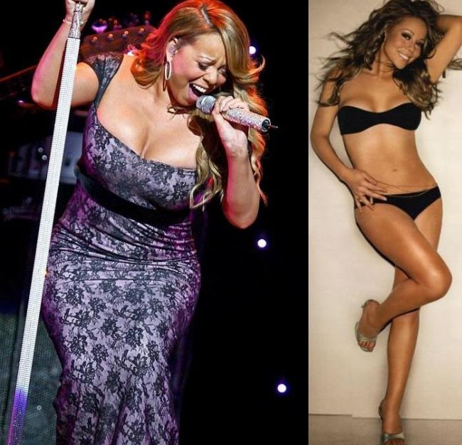 Ce s-a ingrasat Mariah Carey! FOTO!