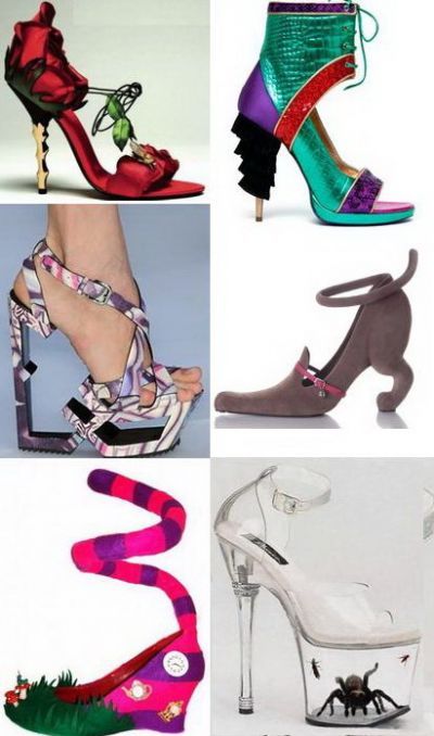Kitsch sau arta? Incaltari ciudate, demne poate doar de Lady GaGa! FOTO